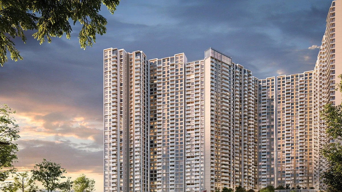 DLF's 37-storey premium residential project is a part of a 10-acre master plan.