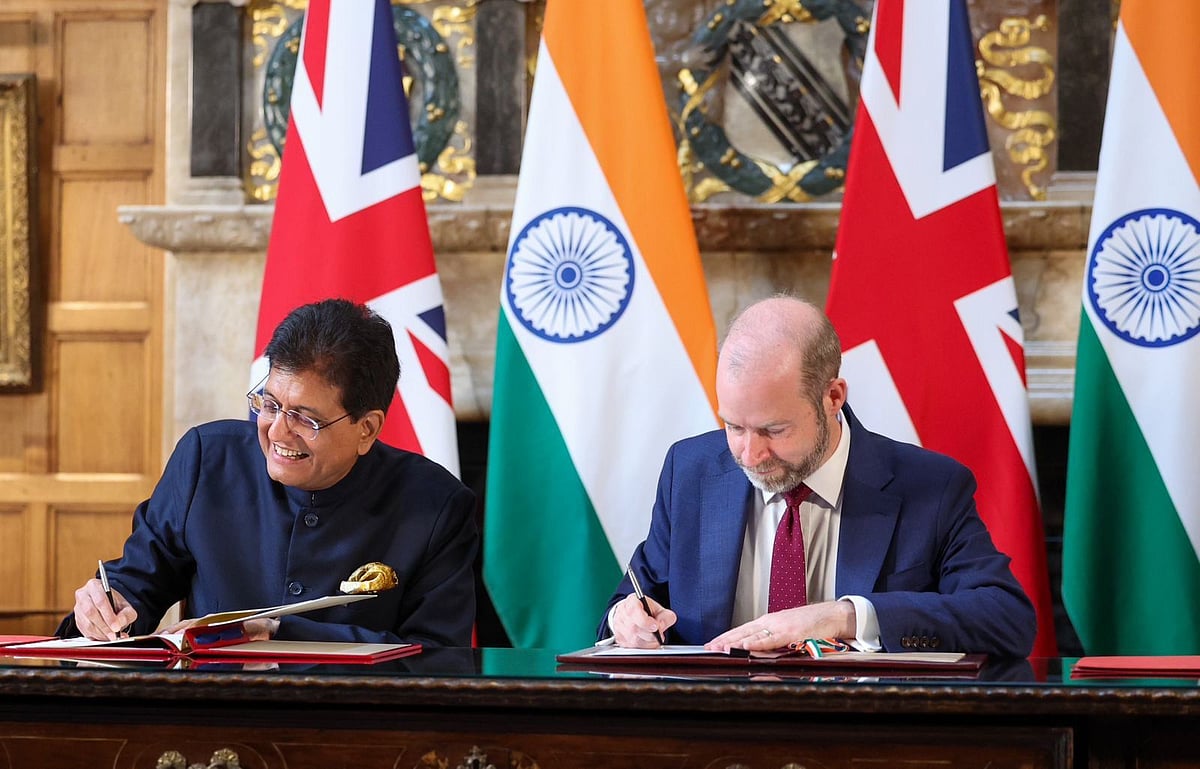 India-UK FTA signed, $56 billion bilateral trade to double in 5 years