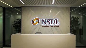 NSDL shares list at 10% premiu NSDL shares list at 10% premiu