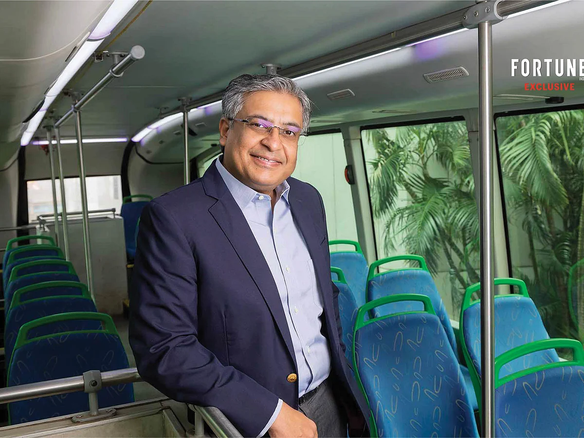 Amit Saharia, Group President-Strategy, Hinduja Group.