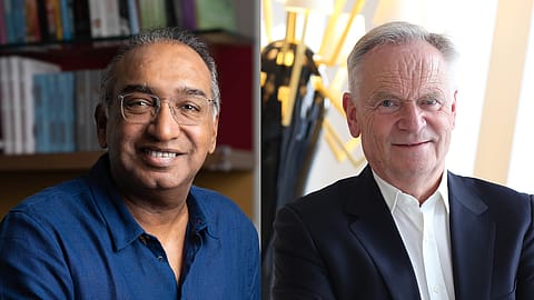 Sameer Nair, Managing Director, Applause Entertainment and English novelist Jeffrey Archer