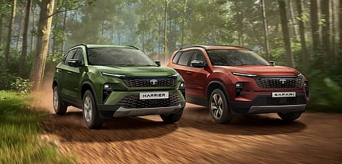 The Tata Harrier and the Tata Safari.