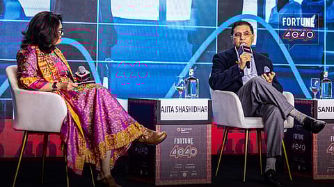 Sanjiv Mehta, executive chairman, L Catterton India, and former MD & CEO of FMCG giant Hindustan Unilever, at the Fortune India 40 Under 40 event in Mumbai.