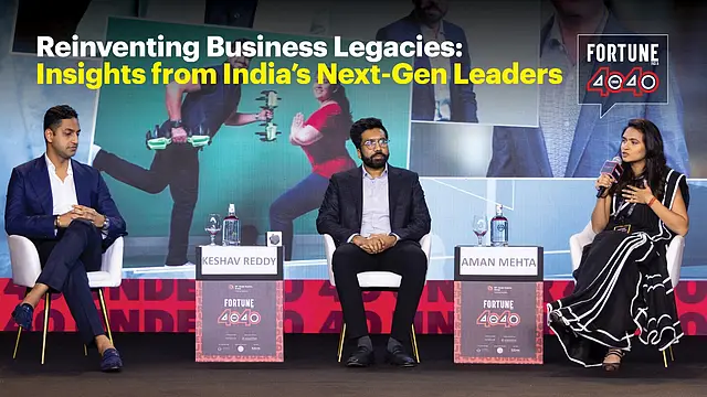 Reinventing Business Legacies: Insights from India’s Next-Gen Leaders | Fortune India 40Under40