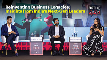 Reinventing Business Legacies: Insights from India’s Next-Gen Leaders | Fortune India 40Under40