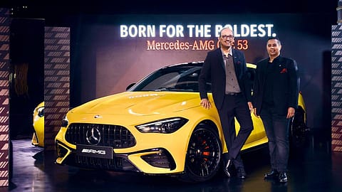 (From left) Santosh Iyer, Managing Director & CEO, Mercedes-Benz India with Brendon Sissing, Vice President, Sales & Marketing, Mercedes-Benz India.