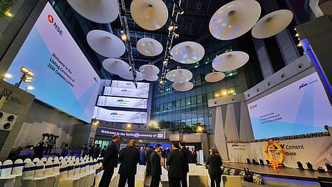 JSW Cement IPO got listed on the BSE and NSE today