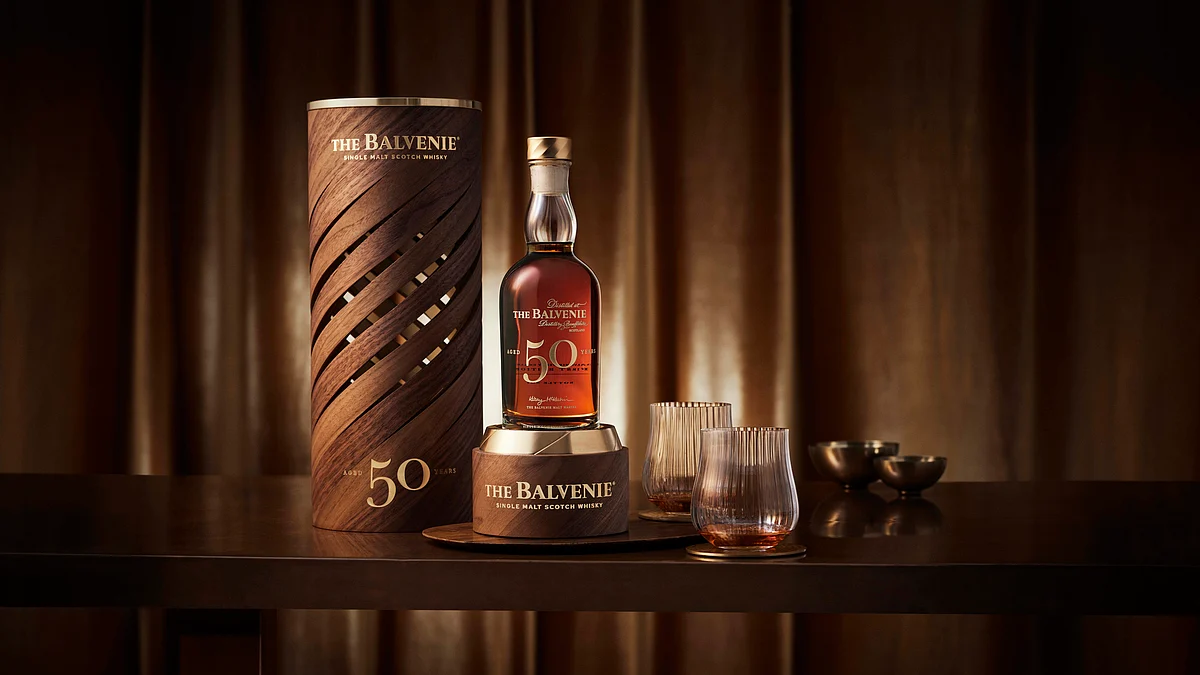 The Balvenie Fifty First Edition is a unique single cask expression, aged in a European oak refill butt, filled in 1973 and selected by Malt Master, Kelsey McKechnie.