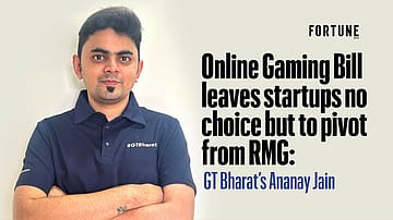 Online Gaming Bill leaves startups no choice but to pivot from RMG: Ananay Jain, Partner, Media, AVGC, E-gaming, Grant Thornton Bharat