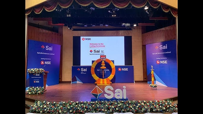 Sai Life Sciences shares made their debut on the BSE and the NSE on December 18, 2024, 