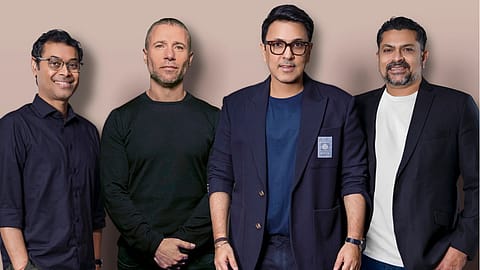 (From left) Sanujeet Bhujabal, Adam Granite, Dinesh Vijan, Devraj Sanyal