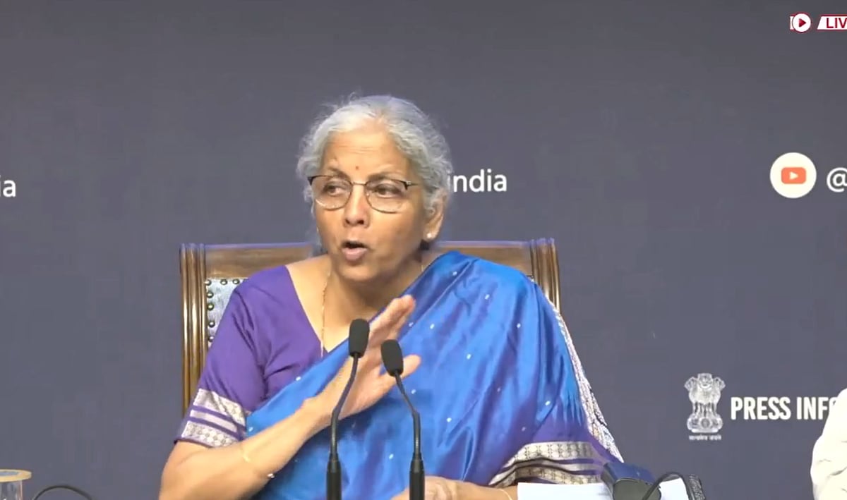 Union Finance Minister Nirmala Sitharaman 