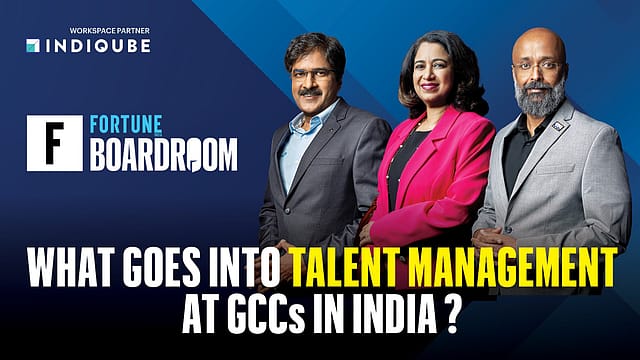 What goes into talent management at GCCs in India?