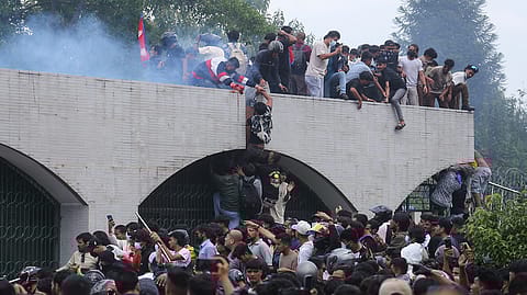 Protests, which started over the Nepal government's controversial decision to ban all social media portals, has snowballed into a major flashpoint between the protestors and Nepal's Maoist government.