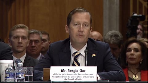 Sergio Gor, nominee for U.S. Ambassador to India