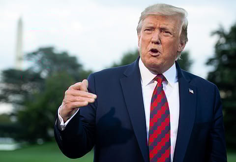 US President Donald Trump