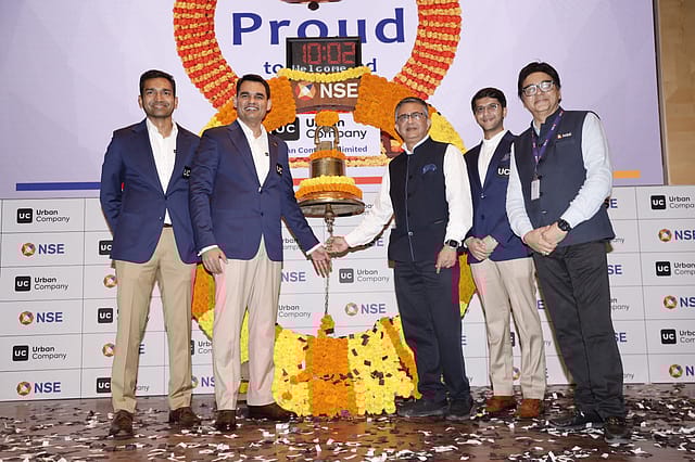 Urban Company makes investors ₹9,477 cr richer on IPO debut, tops 2025 listing gains