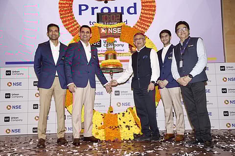 Urban Company shares got listed on the BSE and NSE today