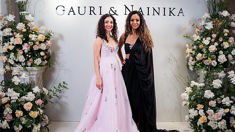 Designer sisters Gauri and Nainika.