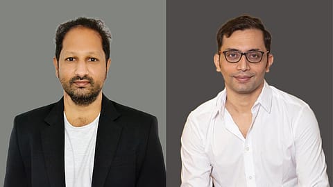 
Sandeep Murthy, Managing Partner, Lightbox (left) and Rooter Co-founder and CEO Piyush Kumar 