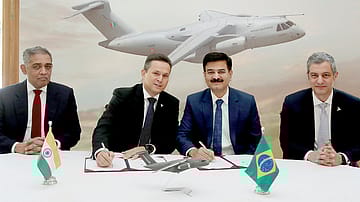 Embraer and Mahindra sign strategic cooperation agreement to bring C-390 Millennium to India