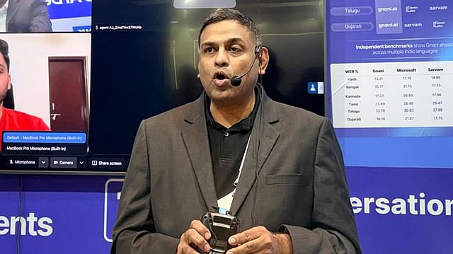 India hasn’t lost the AI race; like the IT services industry, it can still win: Gnani.ai Co-founder & CEO Ganesh Gopalan