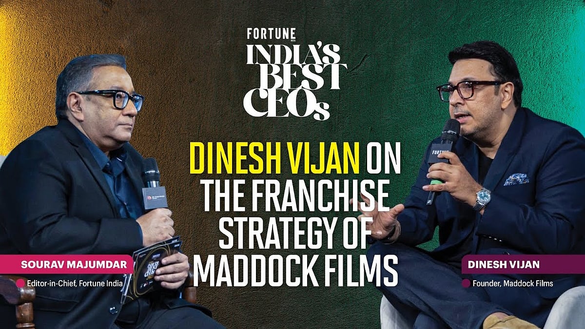 Fortune India's Best CEOs 2025 | Dinesh Vijan on the franchise strategy ...