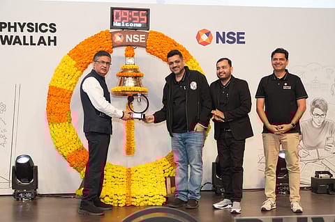 PhysicsWallah co-founders, Alakh Pandey and Prateek Boob, become richer by ₹4,729 crore each in a single day