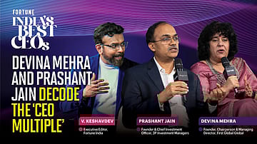 Devina Mehra and Prashant Jain Decode the ‘CEO multiple’ | India's Best CEOs 2025