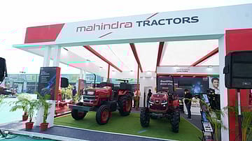 Mahindra showcases a range of CNG, flex fuel and electric tractors at Agrovision 2025 in Nagpur