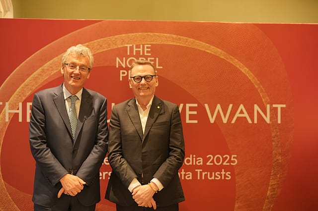 Nobel laureates James Robinson and David MacMillan on growth without stability and science without curiosity