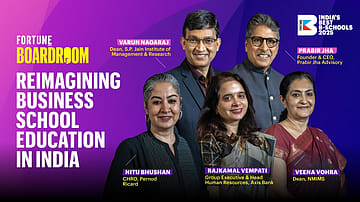 Reimagining Business School Education in India | Fortune India Boardroom
