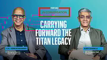 Passing the Baton at Titan: CK Venkatraman & Ajoy Chawla on Leadership, Culture and the Road Ahead