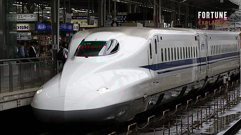 The 508-kilometre-long corridor connecting the financial capital Mumbai to Gujarat’s Ahmedabad will be the first bullet train project in the country.