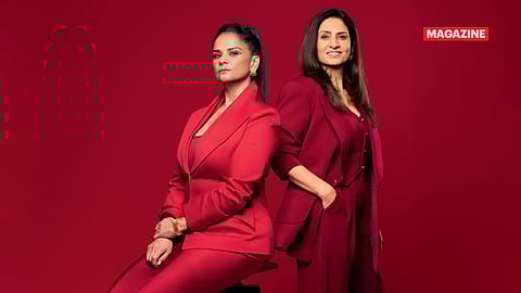Bela Bajaria (left), chief content officer, Netflix; and Monika Shergill, vice president, content, Netflix India.