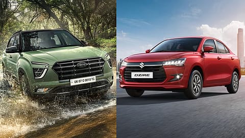 A body-style split of the top 10 models shows SUVs contributing around 49% of total volumes, followed by hatchbacks at nearly 30%, MPVs at about 10%, with sedans forming the smallest cohort, according to JATO Dynamics India