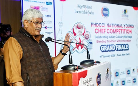 Minister of Tourism and Culture Gajendra Singh Shekhawat.