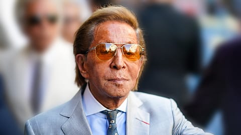 Valentino Garavani, the master couturier whose name became eternal through a single, blazing colour: Red.