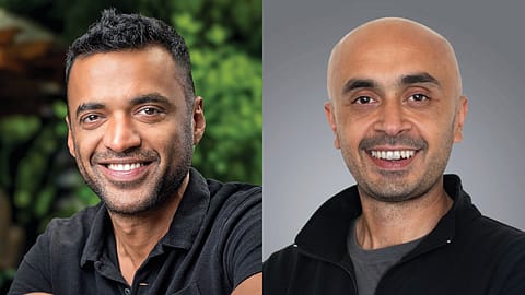 Deepinder Goyal and Albinder Singh Dhindsa