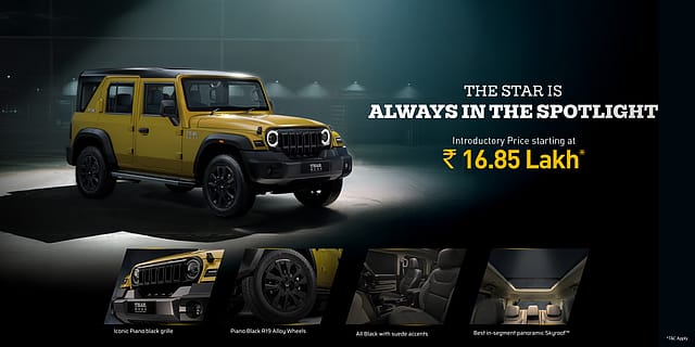 Mahindra rolls out Thar Roxx Star Edition, prices start at ₹16.85 lakh Mahindra rolls out Thar Roxx Star Edition, prices start at ₹16.85 lakh