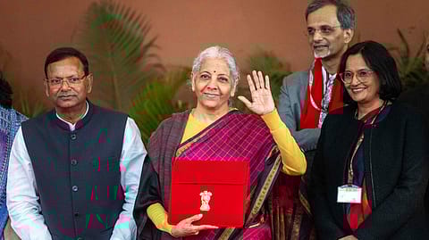 Finance Minister Nirmala Sitharaman tabled Union Budget 2026 in Parliament today