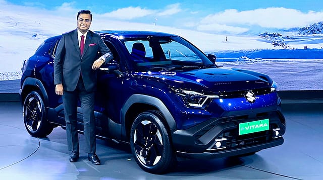 Maruti Suzuki e Vitara debuts with BaaS pricing, aims to redefine India’s midsize eSUV market Maruti Suzuki e Vitara debuts with BaaS pricing, aims to redefine India’s midsize eSUV market