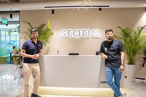 (L to R) - Akshit Bansal, Co-Founder & CEO, Statiq and Raghav Arora, Co- Founder & CTO, Statiq
