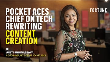 How AI Is Reshaping Content Creation, Without Losing Authenticity | Aditi Shrivastava, Pocket Aces