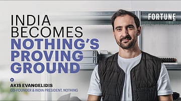 India becomes Nothing's proving ground