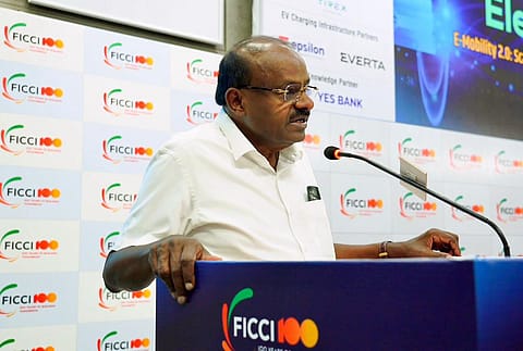 Union Heavy Industries Minister H.D. Kumaraswamy