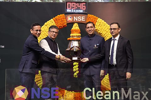 Clean Max Enviro Energy Solutions IPO got listed on the NSE and BSE today