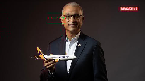 Vinay Dube, founder & CEO, Akasa Air