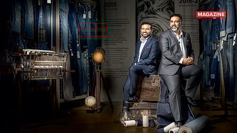 Punit S. Lalbhai (right), chairman, Anup Engineering; vice chairman, Arvind Ltd, and Kulin S. Lalbhai, chairman, Arvind SmartSpaces; vice chairman, Arvind Fashions; vice  chairman, Arvind Ltd