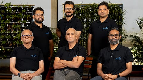 Standing (L-R) Digbijoy Neelim Nath (Co-founder & CTO), Hareesh Chandrasekar (Co-founder & CEO), Mayank Shrivastava (Co-founder)

Sitting (L-R) Madhusudan Atre (Co-founder & Director), Srinivasan Raghavan (Co-founder & Director), Shankar Kumar Selvaraja (Co-founder)